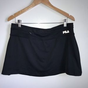 FILA Sport Athletic Black Skirt Skort